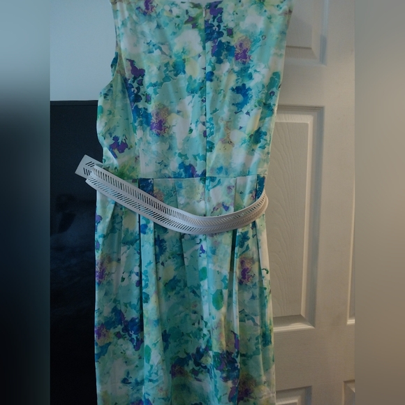 Floral Sleeveless Dress - Picture 4 of 5